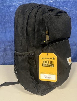 Carhartt 28L Dual Compartment Backpack Durable Pack with Laptop Sleeve Black