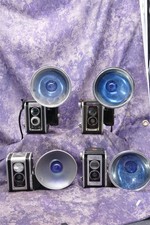 Kodak Duaflex Lot Duaflex I, Duaflex II, Duaflex III, Duaflex IV All With Flash