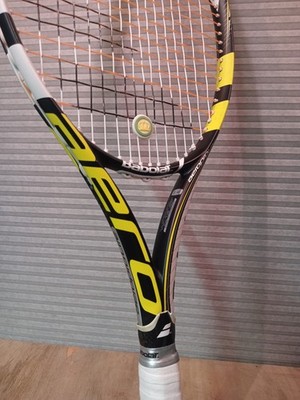 Babolat Aero Pro Lite GT Technology  Racquet  4 1/4 #2 New Over Grip 100 Sq.In.