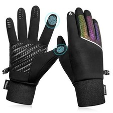 Kids Winter Warm Gloves for Boys Girls Touchscreen Anti-Slip Cold Extra Large