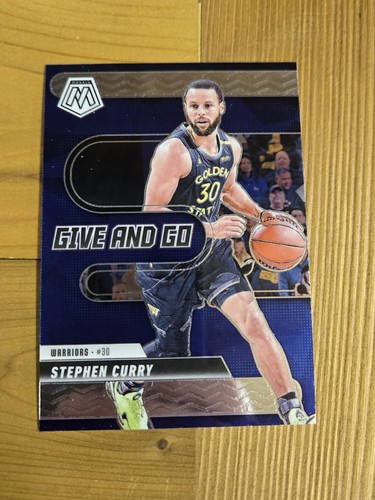Stephen Curry #9 2024 Panini Mosaic Give and Go card