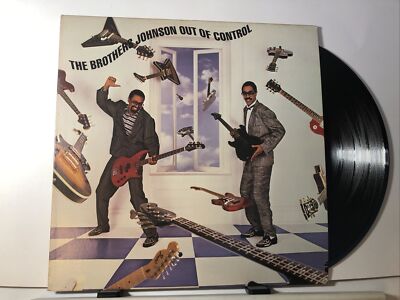 NM The Brothers Johnson Out Of Control SP 4965 Promo LP 12in Vinyl Record Album