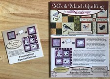 ANITA GOODESIGN - MIX AND MATCH QUILTEN - MASCHINENSTICK CD