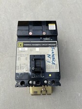 Square D 100 A Amp MCCB SFA3100 3 Pole Phase Thermal Magnetic Circuit Breaker