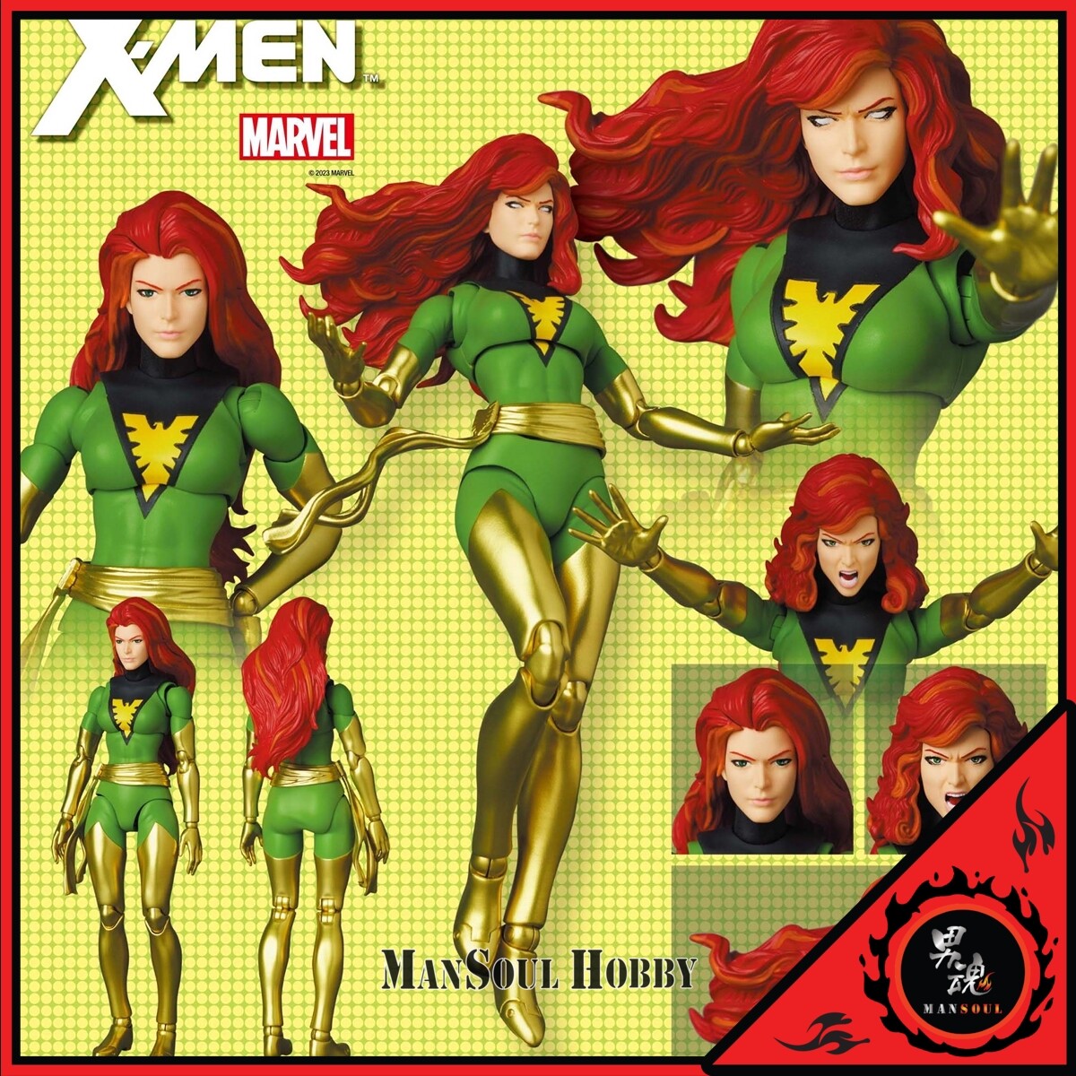 NEW AUTHENTIC MAFEX No.218 X-Men PHOENIX COMIC Ver. Action