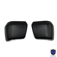 Front Outer LH&RH Bumper End Caps Black For Toyota Land Cruiser FJ62 88-90