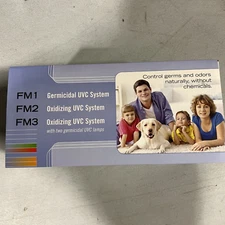 Dynamic Oxidizing Germicidal UVC Air Purifier Fixed Mount Single Or Dual Lamp