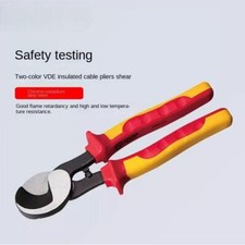 Bicolour Insulated Cable Pliers Scissors Cable Scissors Disconnecting Pliers