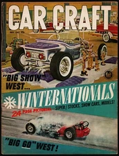 MAY 1962 CAR CRAFT MAGAZINE, WINTERNATIONALS PICTORIAL, BIG SHOW, BIG GO WEST