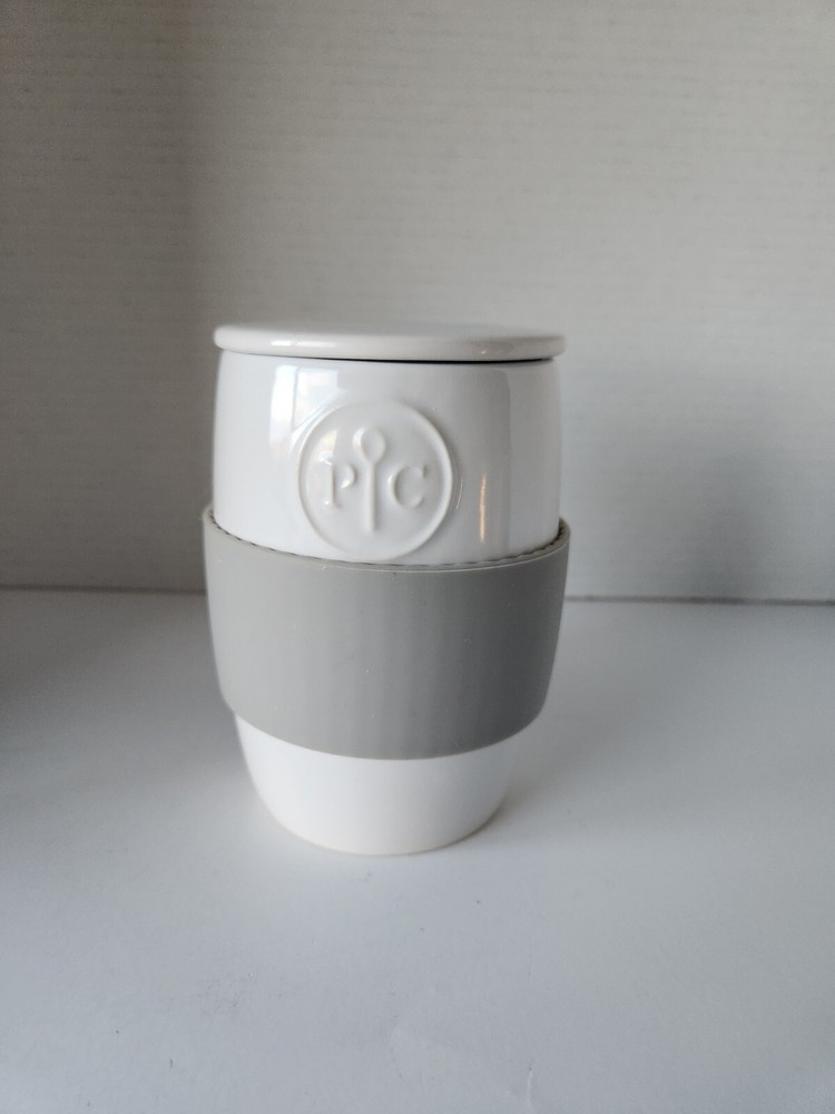 Pampered Chef Ceramic Egg Cooker Microwave Mug for Cakes Muffins Oatmeal #1529