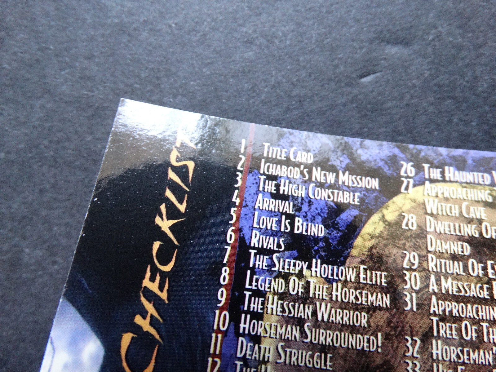 1999 Inkworks Sleepy Hollow Movie Trading Card Complete Your Set You U Pick 1-90 - Picture 104 of 108