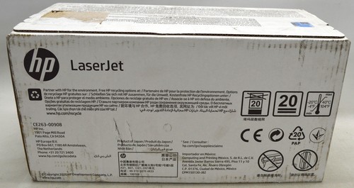Genuine HP CE263AC LaserJet Enterprise CP4025 CP4525 Magenta Toner Cartridge - Picture 3 of 4