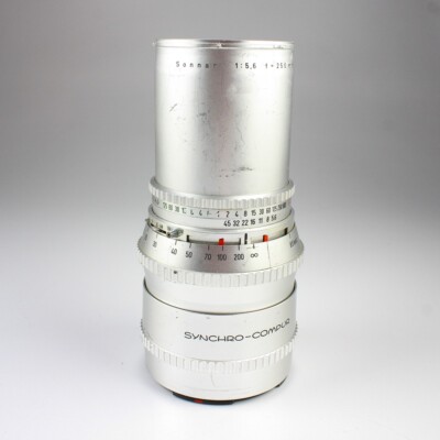 HASSELBLAD C250mm レンズ　クローム Carl Zeiss - Sonnar - 250mm f/5.6 Chrome C Lens for Hasselblad