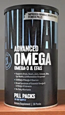 Universal Animal Omega 30 Packs Essential EFA Stack Updated Formula