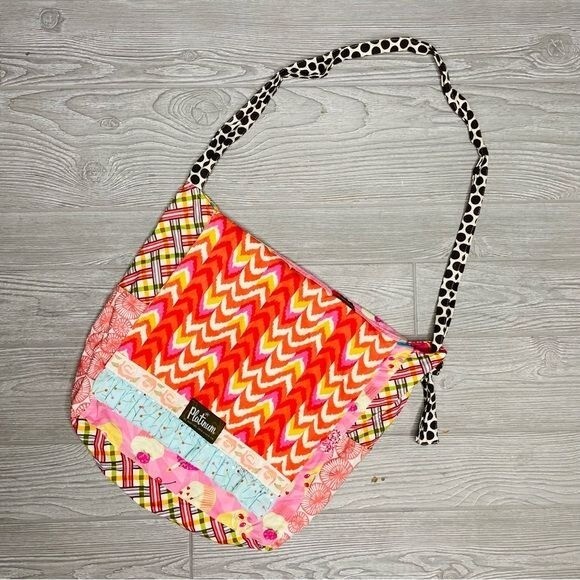 Platinum by Matilda Jane patchwork reversible tot… - image 2