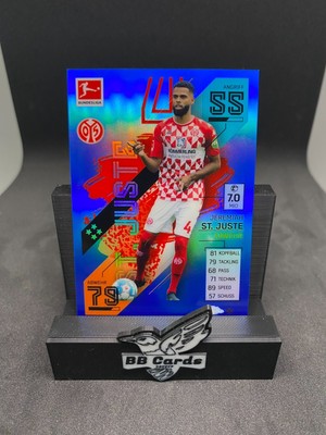 Topps Bundesliga Match Attax Chrome 2021/22 Jeremiah St. Juste /150 Mainz 05