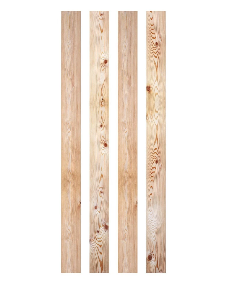 Bretter 18 x 90mm Lärchenbrett  50-160cm Lattenzaun SIBIRISCHE LÄRCHE WOODINO - Bild 2 von 4