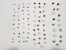 Swarovski Crystal 1999 - 2001 SCS Gift Lot of 89 Mini Daisy Flower Figurines