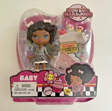 Kuu Kuu Harajuku 4" Doll Figure  "Baby"  with Ring and Charms NEW SHIP FAST FREE