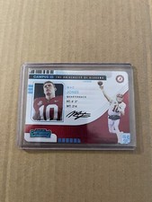 2021 Contenders Draft Picks MAC JONES RC CAMPUS ID Rookie SSP CASE HIT Patriots!