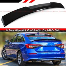 For 2022-26 Honda Civic Ex Si 4dr Sedan Jdm Gloss Black Rear Window Roof Spoiler For 2022-26 Honda Civic Ex Si 4dr Sedan Jdm Gloss Black Rear Window Roof Spoiler