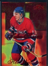 1996-97 Flair Hot Numbers #6 Saku Koivu