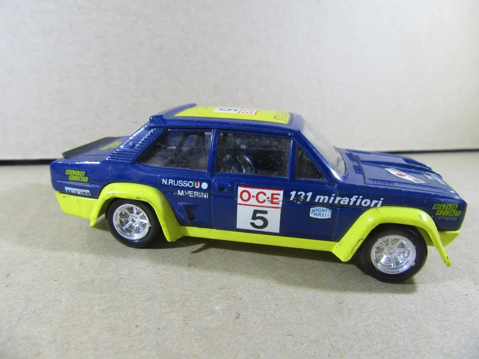 476H Vintage 1977 Solido 54 France 1:43 Fiat 131 Abarth #5 Rallye du Maroc 1976 - Photo 4/4