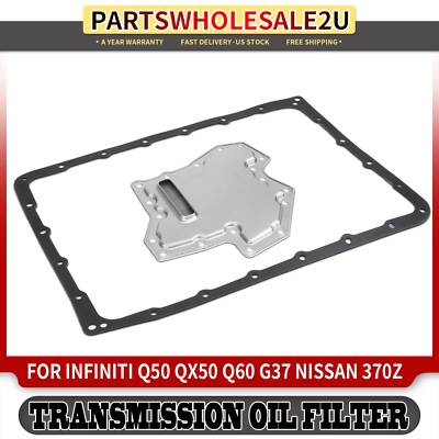 Automatic Transmission Oil Filter Kit w/ Gasket for INFINITI QX50 Q50 Q60 Nissan