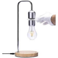 Magnetic Levitating Wireless LED Light Bulb with Wireless Charger for phone