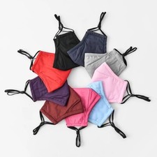 Premium Cloth Face Mask with Nose Wire Washable Reusable Adjustable USA Seller