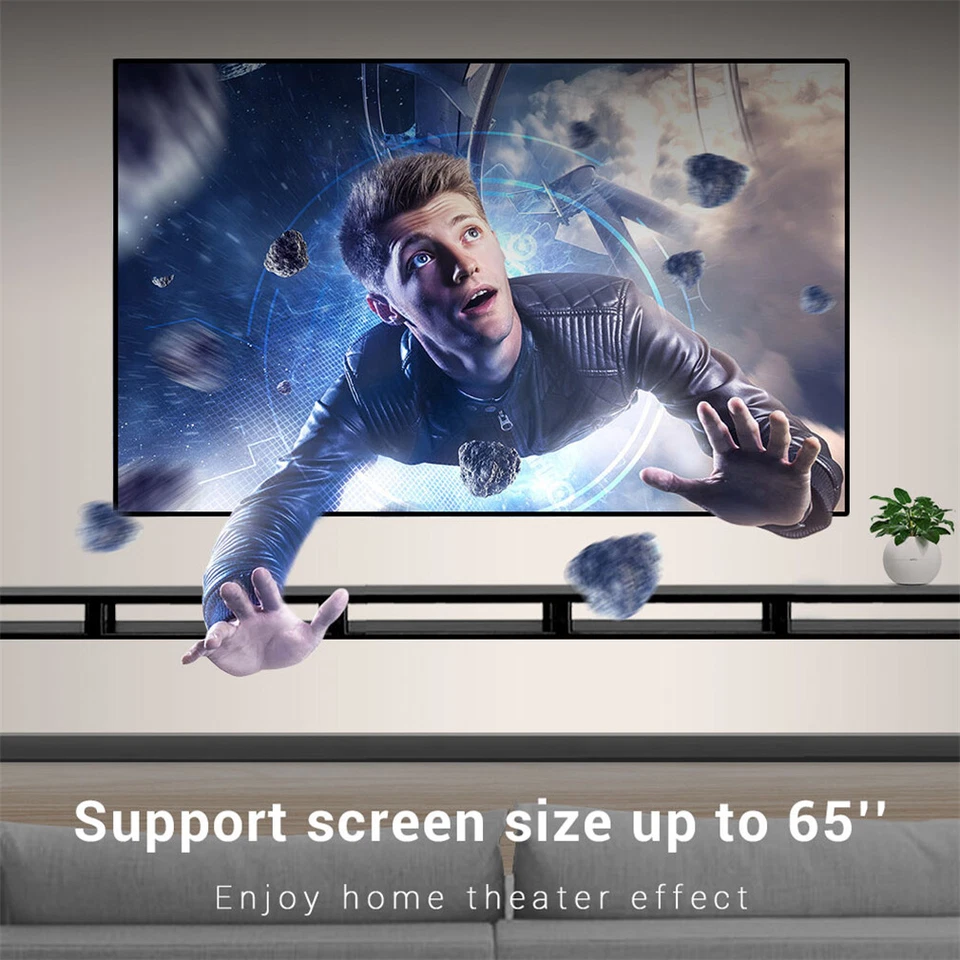 XL TV Wall Corner Mounted Heavy Duty Adjustable Full Swivel Tilt 32-65in LED LCD - Image 4 of 4