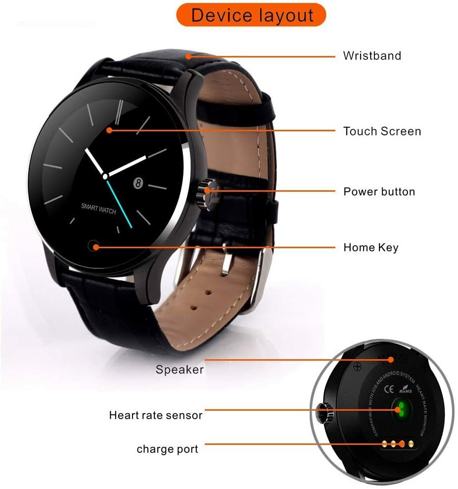 excelvan k88h smart watch