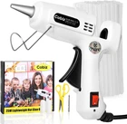 Winmor 25W Hot Melt Glue Gun 7mm Electric with 50 Glue Sticks for Crafting DIY