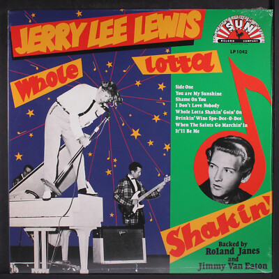 JERRY LEE LEWIS: whole lotta shakin' SUN 12'' LP 33 RPM Germany Sealed