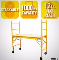 Scaffolding Pro-series 6 Ft. Multi-use Drywall Baker Rolling Capacity Scaffold on sale Scaffolding Pro-series 6 Ft. Multi-use Drywall Baker Rolling Capacity Scaffold on sale