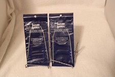 Lot of 2, NIP, Susan Bates Quicksilver, Q 1929 Circular Knitting Needles, 2.25mm