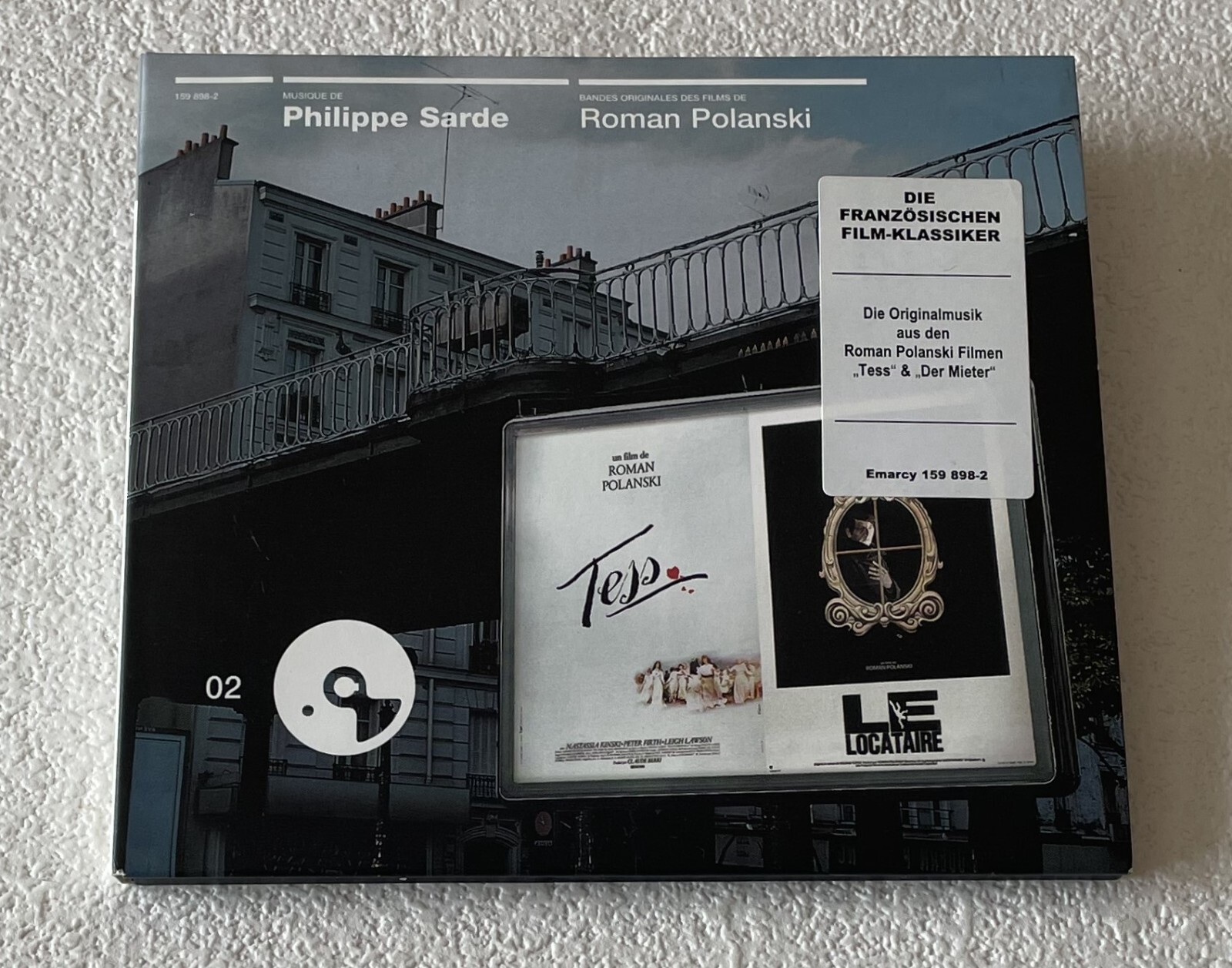 PHILIPPE SARDE ~ TES / LE LOCATAIRE ~ 2000 FRENCH 22-TRACK CD ALBUM [DIGIPAK]