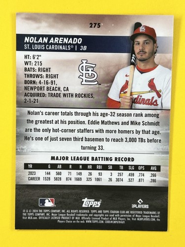 2024 Topps Stadium Club, Chrome and Chrome Refractor Parallels. Free Shipping!! - Picture 166 of 184