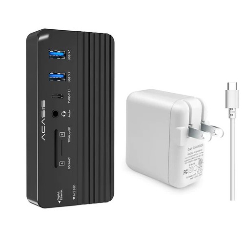 10 en 1 USB 3.1 10Gbps USB Docking Hub con M.2 NVMe/SATA SSD Gabinete Salida HDMI - Imagen 15 de 17