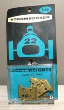 VINTAGE STROMBECKER BODY WEIGHTS CODE NO. 9069 NEW OLD STOCK