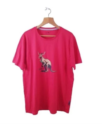 Anko TShirt Mens XL Red Short Sleeve Big & Tall Tee Casual Cotton