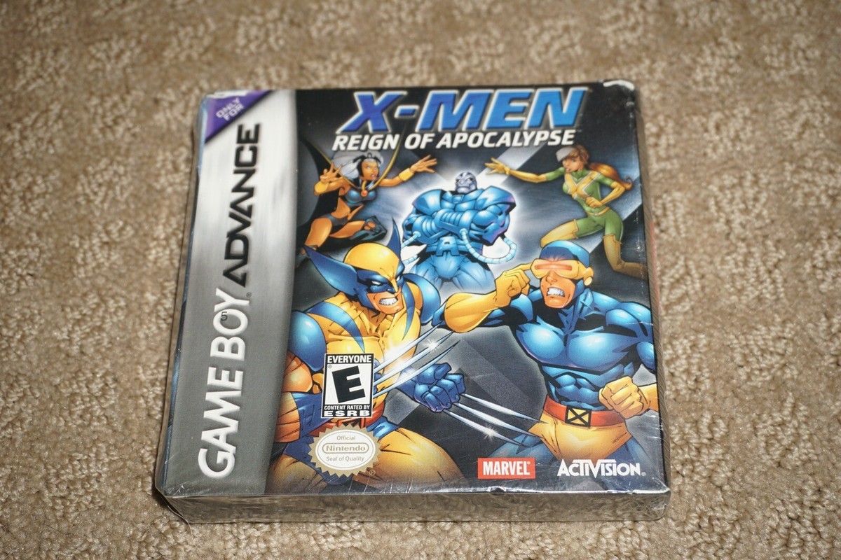 X-Men: Reign of Apocalypse (Nintendo Game Boy Advance, 2001) for