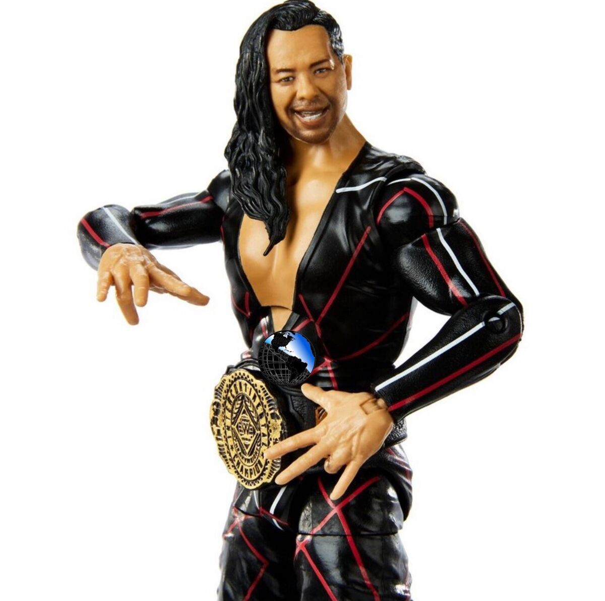 WWE Elite Collection Series 81 Shinsuke Nakamura Black gear WWE Elite Collection Series 81 Shinsuke Nakamura Black gear