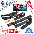 <!--F#f_0-->(Pair) Car Truck 2 Point Adjustable Seat Lap Sash Belt Strap Seatbelt<!--F/-->