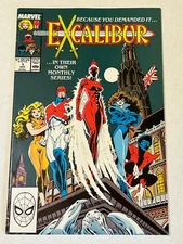 Excalibur # 1 Comic Book (10/88) 1st Appearance Widget