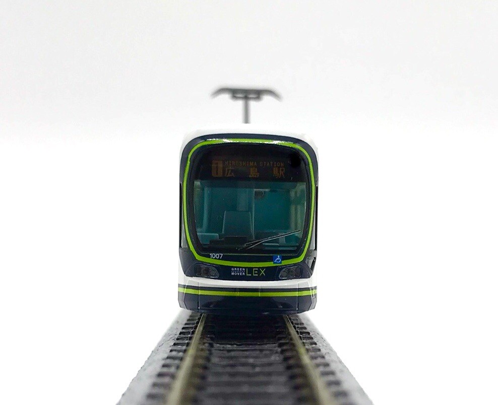 N Scale Kato 14-804-1 Hiroshima Railway Type 1000 Green Mover LEX