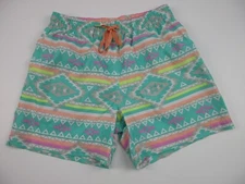 Mens Large Chubbies 5.5" southwestern swim trunks shorts multicolor