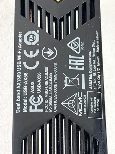 ASUS WiFi 6 AX1800 USB WiFi Adapter (USB-AX56) - - Photo 6/7
