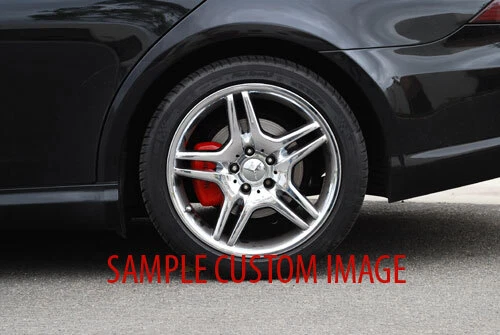 1998-1999 Mercedes Benz CL500 Front + Rear Red "MGP" Brake Disc Caliper Covers - Picture 8 of 10