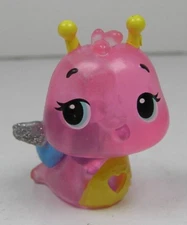 Hatchimals Translucent Pink Snail Toy Collectible Figurine 1" Tall Spin Master